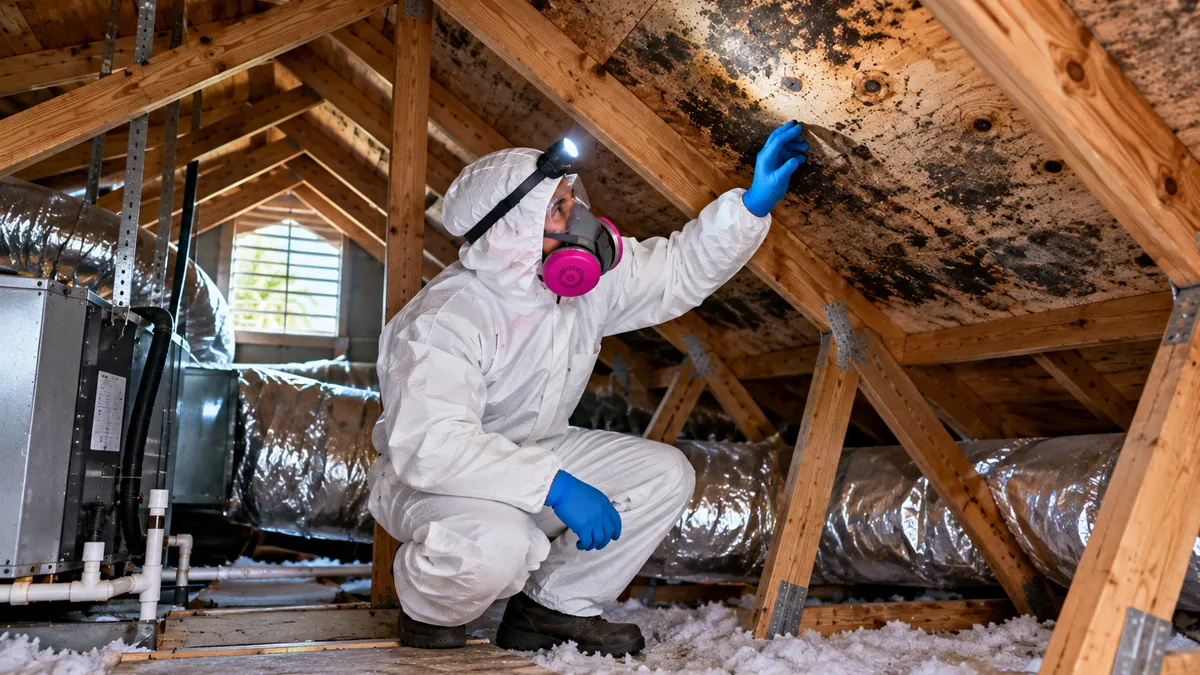 Attic Mold Removal in Atlantis