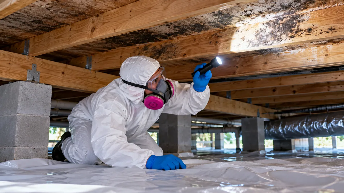 Crawl Space Mold Removal in Atlantis
