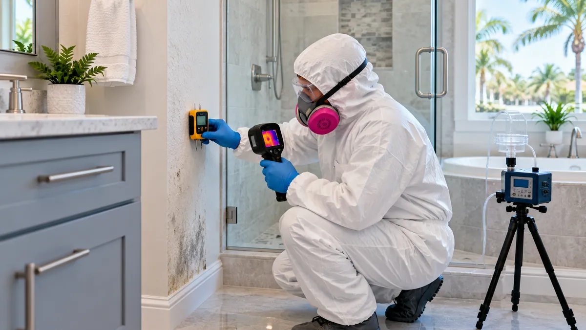 Mold Inspection and Testing in Atlantis